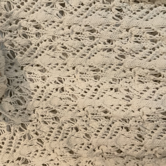 White cotton summer sweater - Picture 5 of 5